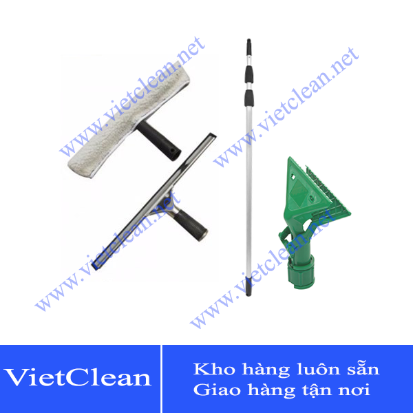 Bộ dụng cụ lau kình 4 món 8m bao | VietClean.Net