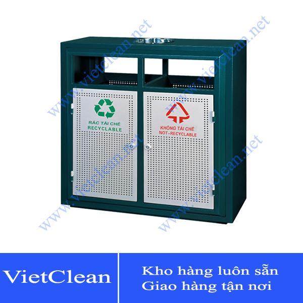 Thùng rác sân vườn Cao cấp #2304