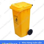 Thung Rac 120 Lit Mau Vang