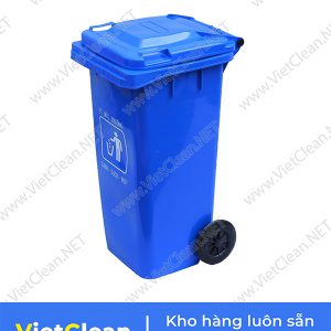 Thung Rac 120 Lit Xanh Duong