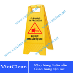 Biển báo Khu vực đang vệ sinh #4502 | Biển báo chữ A