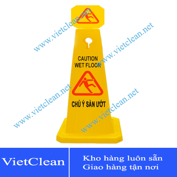 Biển báo sàn Ướt #45501 | Biển báo hình trụ VietClean.NET