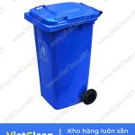 Thung Rac 240 Lit Xanh Duong