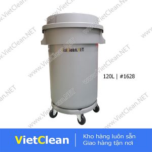 Thung Rac Bep 120 Lit Nap Ho