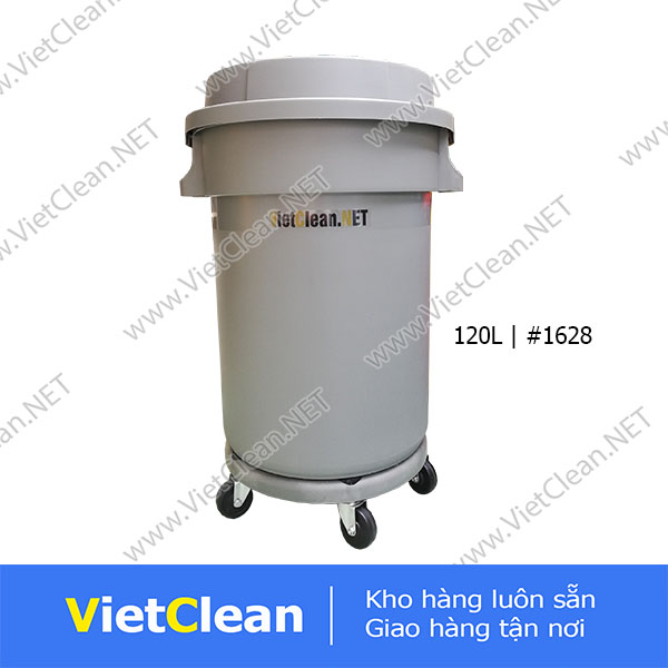 Thung Rac Bep 120 Lit Nap Ho
