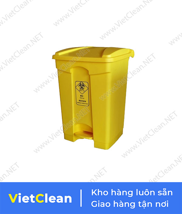 Thung Rac Bep 30 Lit Mau Vang