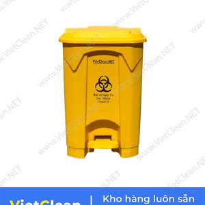 Thung Rac Bep 50 Lit Mau Vang