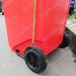 Thung Rac Dap Chan 120 Lit Mau Do(3)