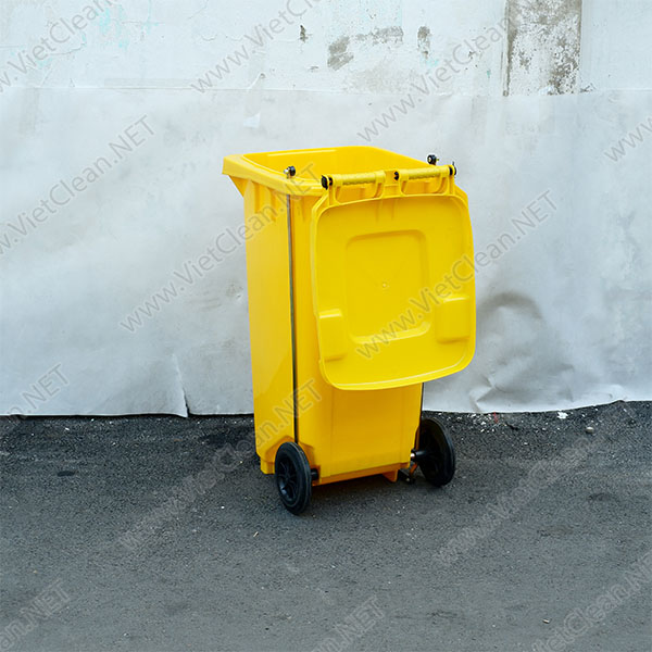 Thung Rac Dap Chan 120 Lit Mau Vang(3)