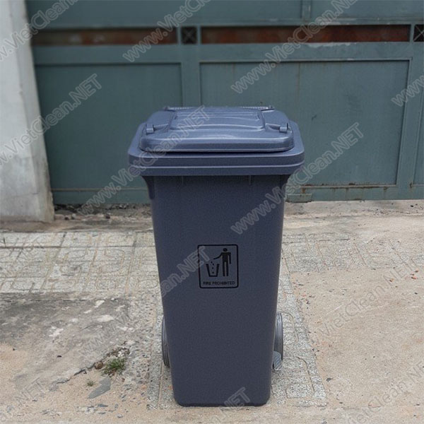 Thung Rac Dap Chan 120 Lit Mau Xam(1)