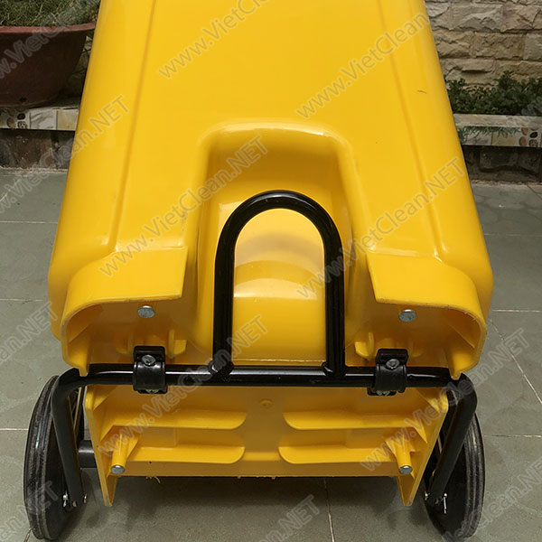 Thung Rac Dap Chan 240 Lit Mau Vang(1)