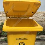 Thung Rac Dap Chan 240 Lit Mau Vang(4)