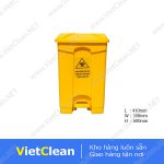 Thung Rac Bep 45 Lit Mau Vang